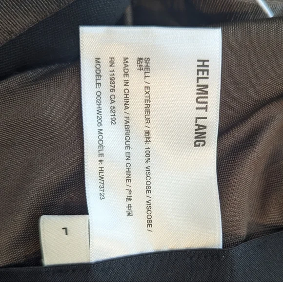 NWT HELMUT LANG fluid car trousers Pants Size L Brown Mushroom - Picture 13 of 14